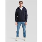 Fruit of the loom férfi cipzáras kapucnis pulóver