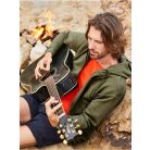 Fruit of the loom férfi cipzáras kapucnis pulóver