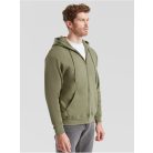 Fruit of the loom férfi cipzáras kapucnis pulóver