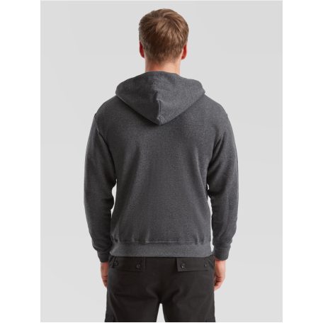 Fruit of the loom férfi cipzáras kapucnis pulóver