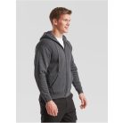 Fruit of the loom férfi cipzáras kapucnis pulóver