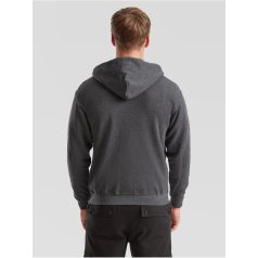 Fruit of the loom férfi cipzáras kapucnis pulóver