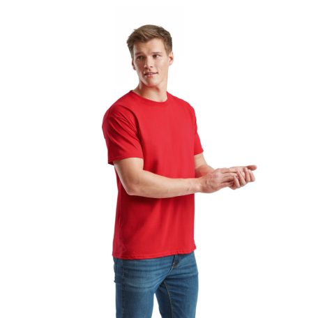 Fruit of the loom Iconic 195 Classic környakú póló