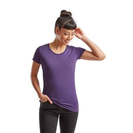Fruit of the loom LADIES ICONIC 150 T női kereknyakú póló