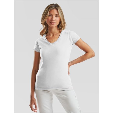 Fruit of the loom LADIES 150 v-nyakú női póló