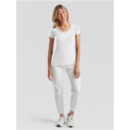 Fruit of the loom LADIES 150 v-nyakú női póló