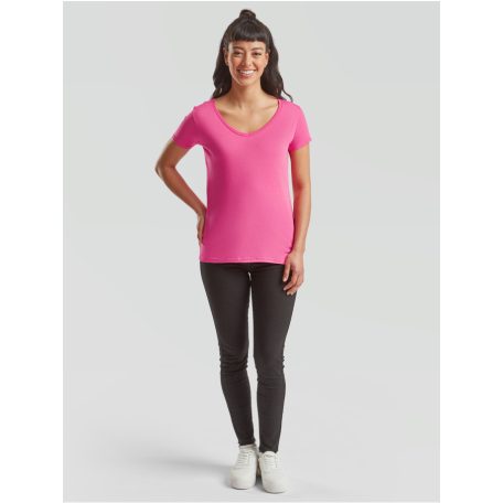 Fruit of the loom LADIES 150 v-nyakú női póló