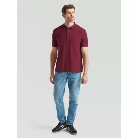 Fruit of the Loom PREMIUM férfi rövid ujjú galléros póló