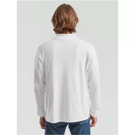 Fruit of the Loom PREMIUM férfi hosszú ujjú galléros póló