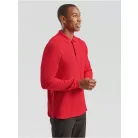 Fruit of the Loom PREMIUM férfi hosszú ujjú galléros póló