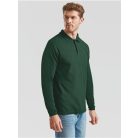 Fruit of the Loom PREMIUM férfi hosszú ujjú galléros póló