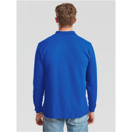 Fruit of the Loom PREMIUM férfi hosszú ujjú galléros póló