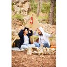 Fruit of the loom női cipzáras kapucnis pulóver