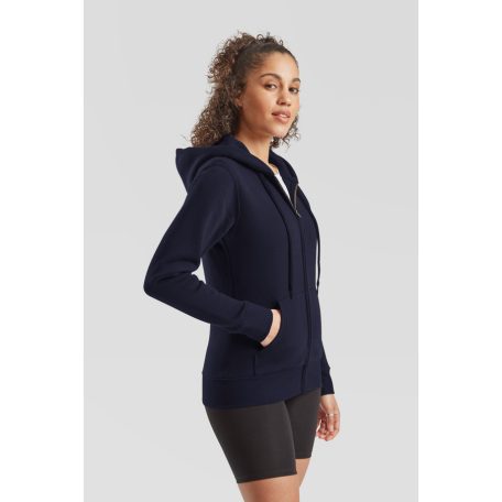 Fruit of the loom női cipzáras kapucnis pulóver