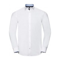 MEN'S L/S TAILORED CONTRAST ULTIMATE STRETCH SHIRT