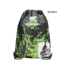 210D poliészter tornazsák PU megerősített sarkokkal