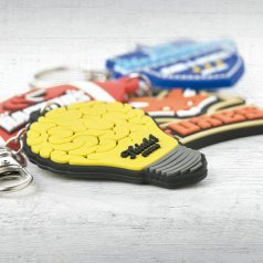 Egyedi formájú PVC kulcstartó 