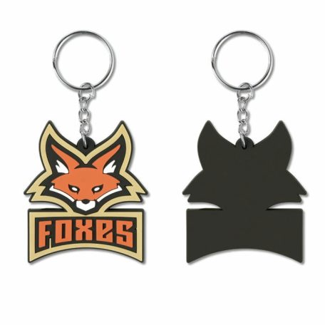 Egyedi formájú PVC kulcstartó 