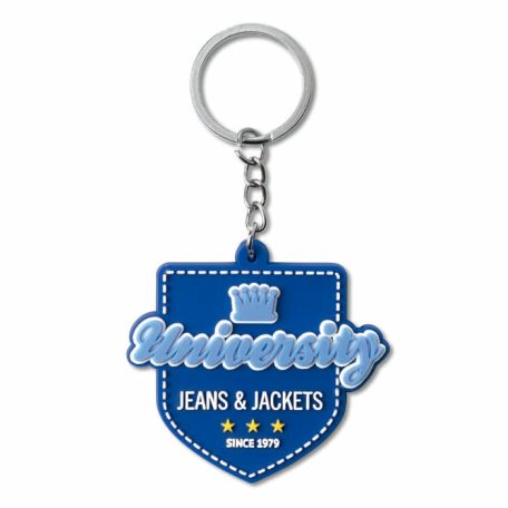 Egyedi formájú PVC kulcstartó 