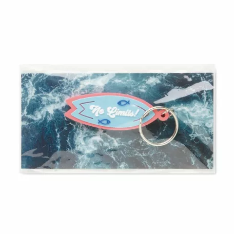 Egyedi formájú PVC kulcstartó