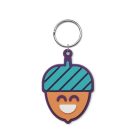 Egyedi formájú PVC kulcstartó