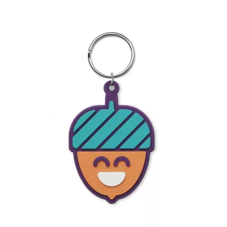 Egyedi formájú PVC kulcstartó