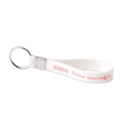 Szilikon kulcstartó opcionális kocsiérmével