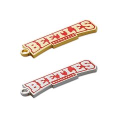 Egyedi formájú bevont vas kulcstartó