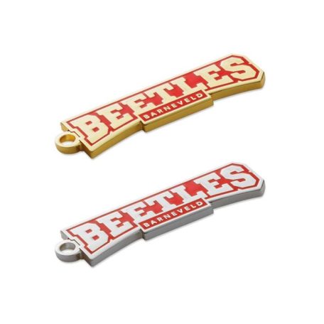 Egyedi formájú bevont vas kulcstartó