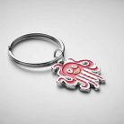 Egyedi formájú bevont cink ötvözet kulcstartó