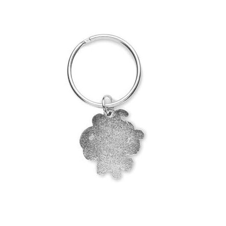 Egyedi formájú bevont cink ötvözet kulcstartó