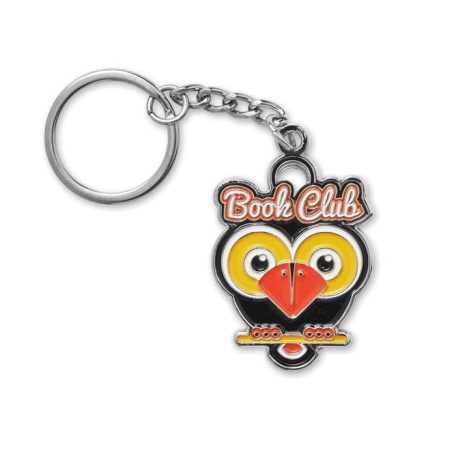 Egyedi formájú bevont cink ötvözet kulcstartó