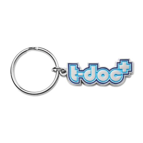 Egyedi formájú bevont cink ötvözet kulcstartó