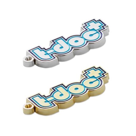 Egyedi formájú bevont cink ötvözet kulcstartó