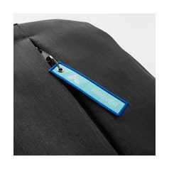 Szövött címkés kulcstartó