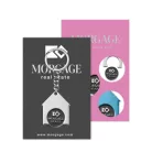 Házikó bevásárló kulcstartó