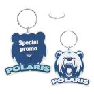 Egyedi PVC gumi NFC kulcstartó