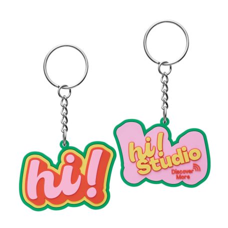 Egyedi PVC gumi NFC kulcstartó