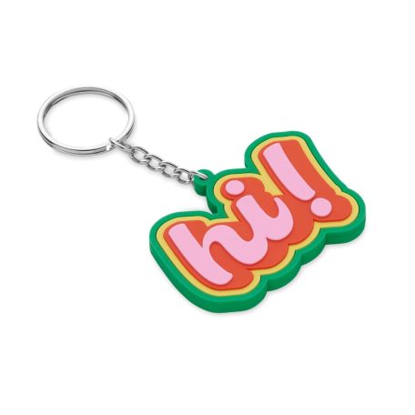 Egyedi PVC gumi NFC kulcstartó