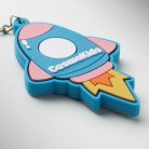 Egyedi PVC gumi NFC kulcstartó