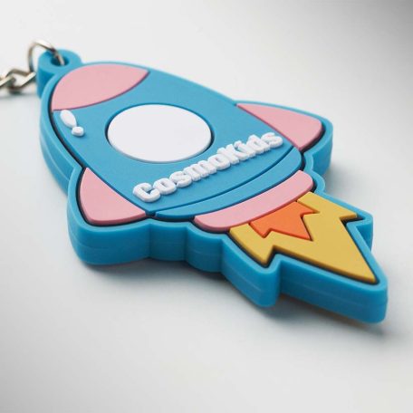 Egyedi PVC gumi NFC kulcstartó