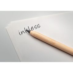   INKLESS PLUS bambuszból készült tintamentes toll radírral