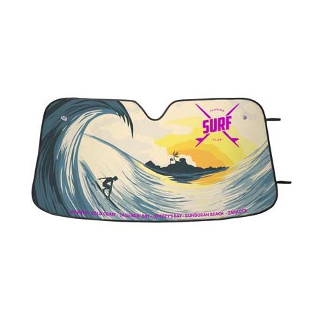 Egyedi autós napellenző