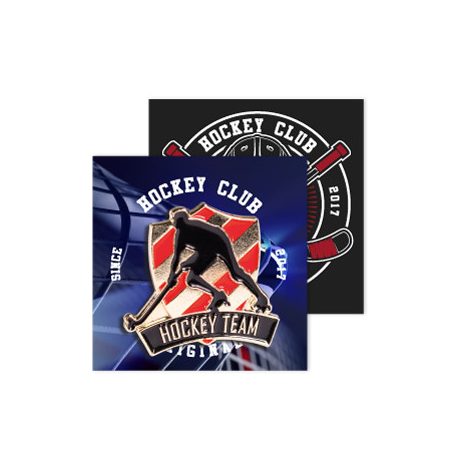 Egyedi formájú vas jelvény, lágy festett zománcozott logó kialakítással