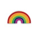 Egyedi formájú vas jelvény, lágy festett zománcozott logó kialakítással