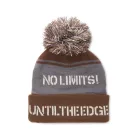 Jacquard mandzsettás kötött sapka