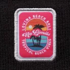 Jacquard mandzsettás kötött sapka