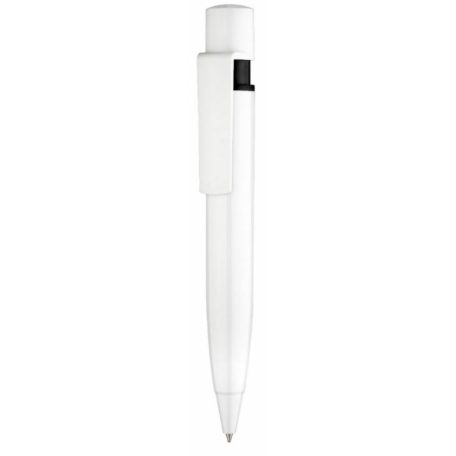 fehér tolltest fekete kiegészítővel