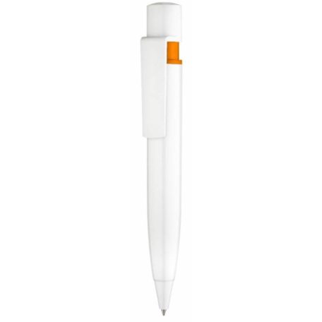 fehér tolltest pantone 166C kiegészítővel