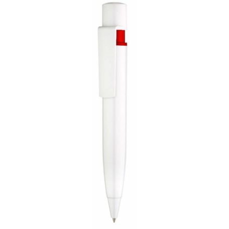 fehér tolltest pantone 200C kiegészítővel